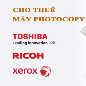 Dịch vụ cho thuê máy Photocopy